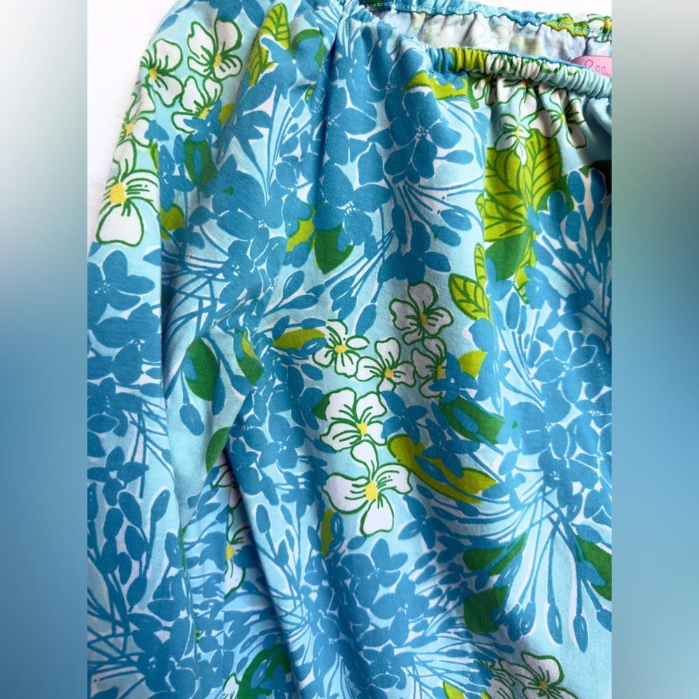 Lilly Pulitzer, Near-Vintage, Stretch Cotton, Retro Floral XS Mini‎ Dress - Picture 2 of 7